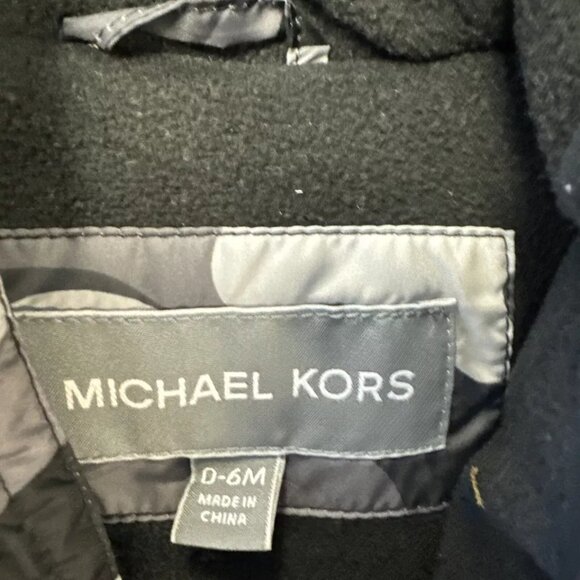 Michael Kors Black Camo Puffer Infant Snowsuit Size 0-6 Months - Picture 2 of 7